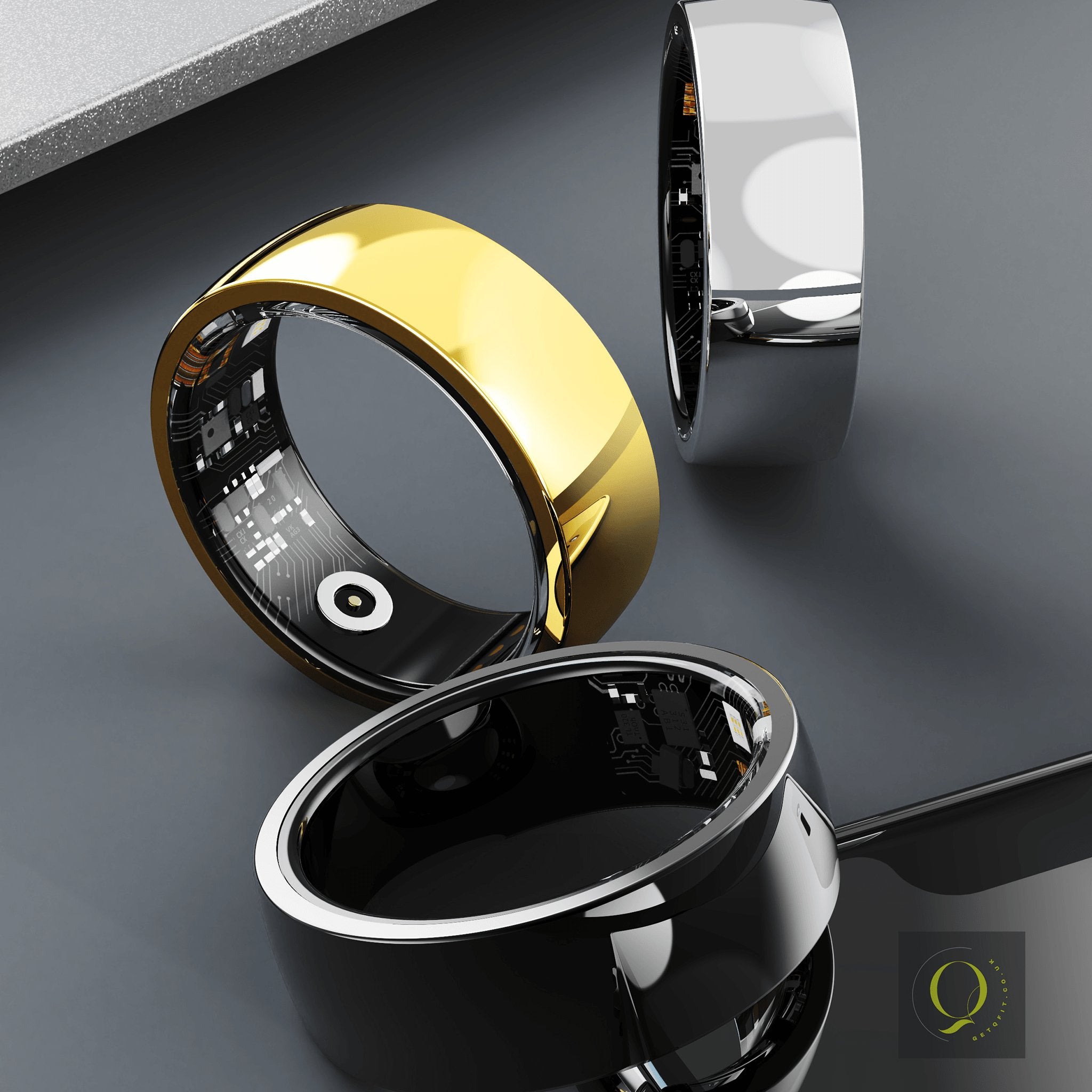 Q03 | Stainless Steel | Lightweight Comfort | Powerful Battery Life | Multi - Sport Modes | Second Era - Q Fit
